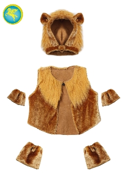 LEONE TESTA + GILET + POLSINI + SCALDAMUSCOLI 